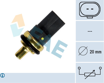 Coolant Temperature Sensor fits BMW Sender Transmitter Firstline
