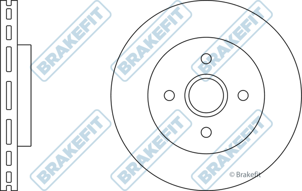 Picture of APEC - SDK6738 - Brake Disc (Braking System)