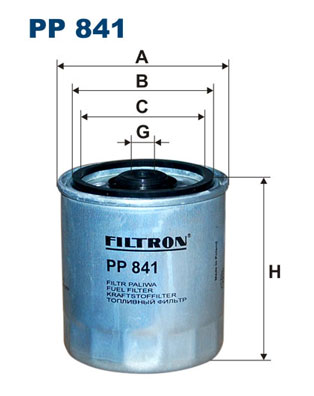 FILTRON - PP 841 - Filter za gorivo (Sistem za dovod goriva)