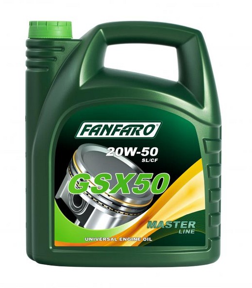 Picture of Fanfaro GSX-50 Mineral 20W50 5L Engine Oil