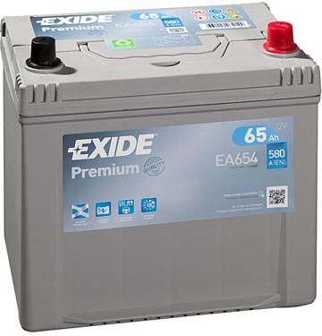 Picture of EXIDE - _EA654 - Starter Battery (Starter System)