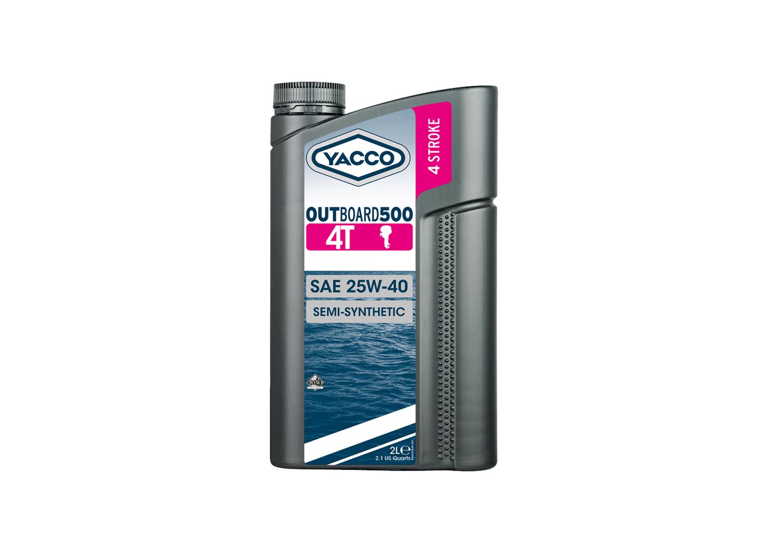 Ulje YACCO OUTBOARD 500 4T 25W40 2L