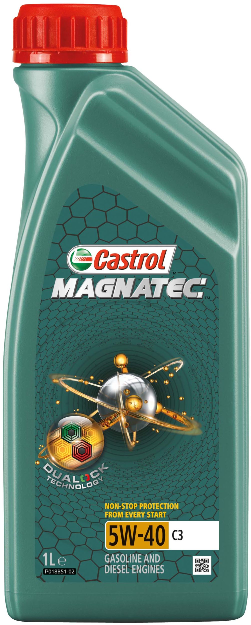 Image de Huile moteur - CASTROL - Magnatec 5W-40, C3 1L