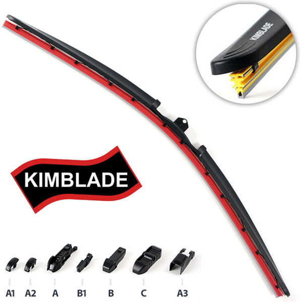 Metlica brisača flat 45cm Kimblade (crvena)