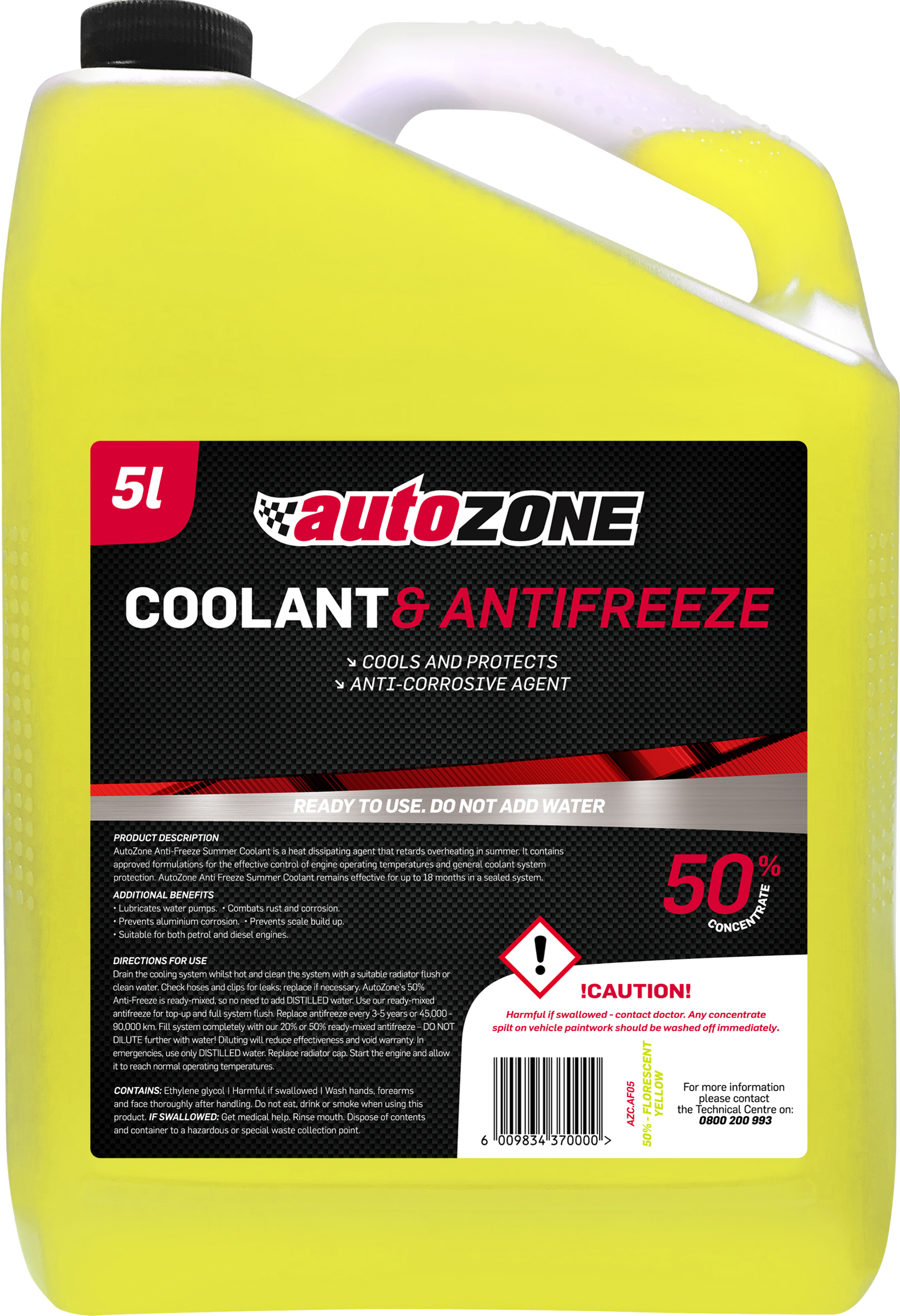 Picture of AUTOZONE - AF05 - Antifreeze