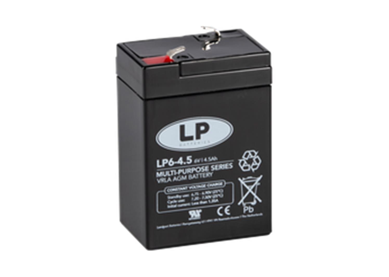 Akumulator LANDPORT VRLA AGM NSA LP6-4,5 T1 4,5AH (70X47X100)
