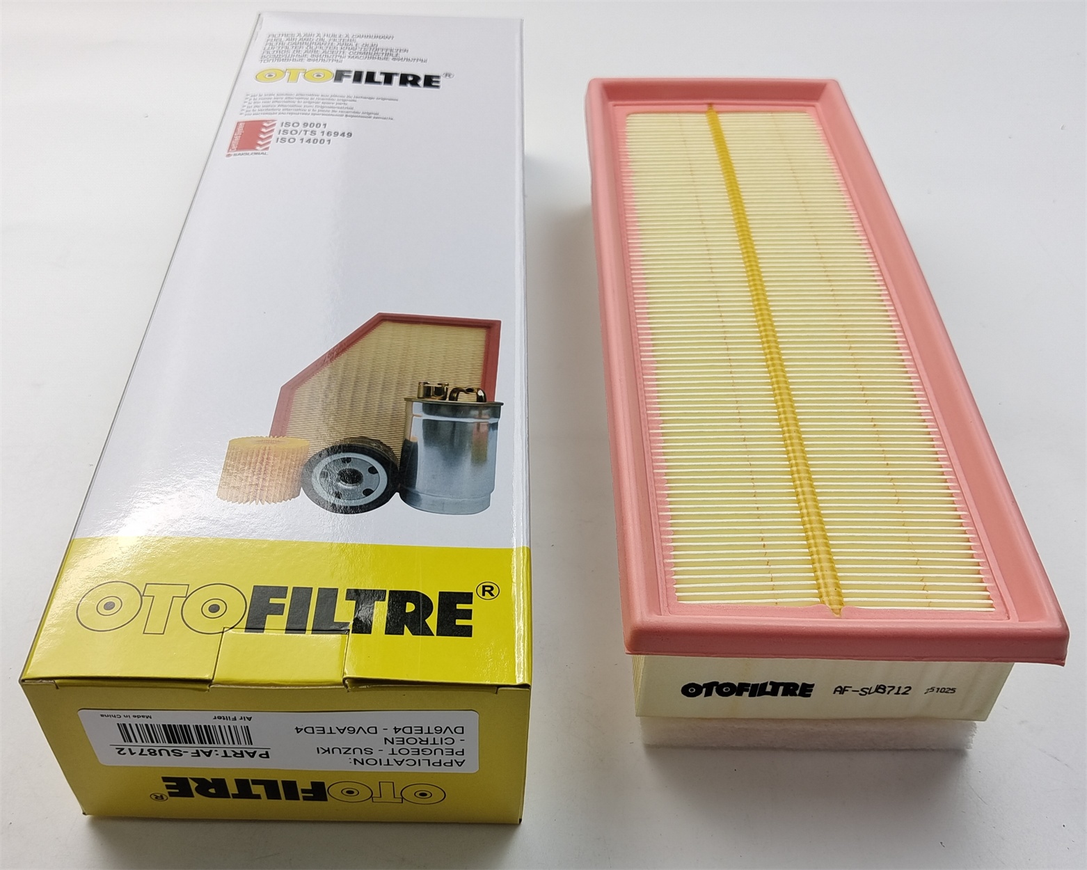 Image de Filtre à air - OTOFILTRE - SU8712