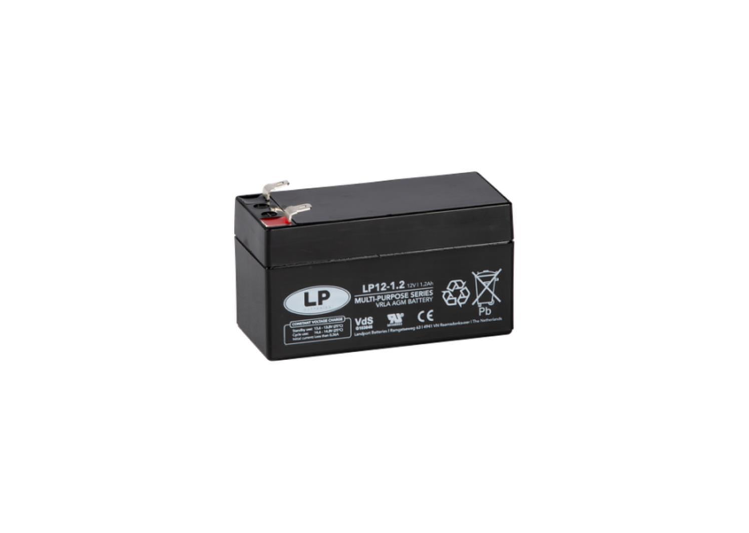 akumulator LANDPORT vrla agm nsa lp12-1,2 t1 1,2ah (97x43x52)