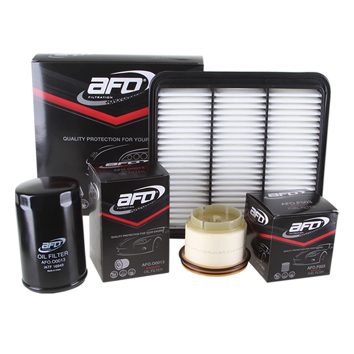 AutoZone. Filter Set AFO FILTRATION KIT008