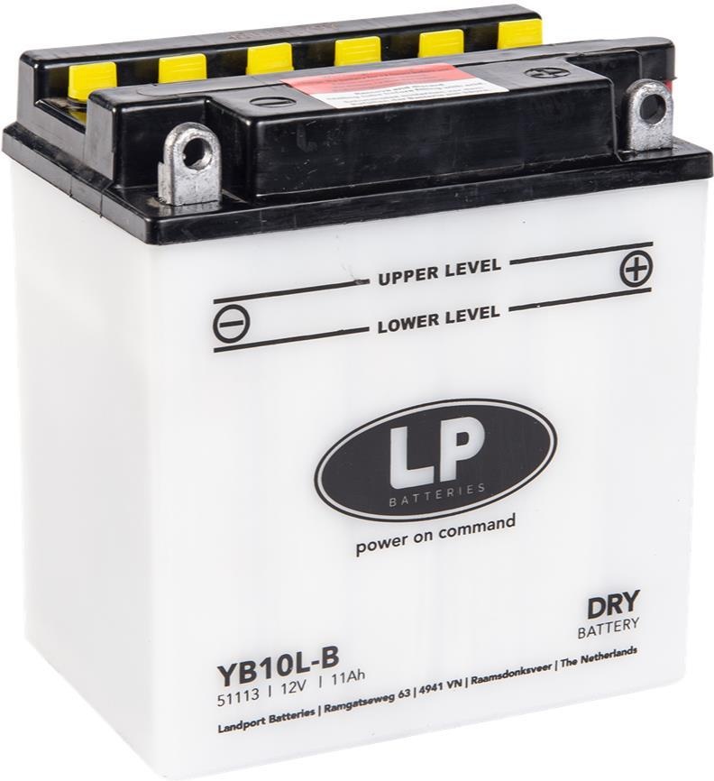 Moto akumulator LANDPORT ma yb10l-b 11Ah 140A D+ (135x90x145)