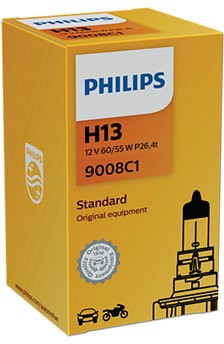 Picture of Philips H13 12V 60/55W Vision Halogen Bulb