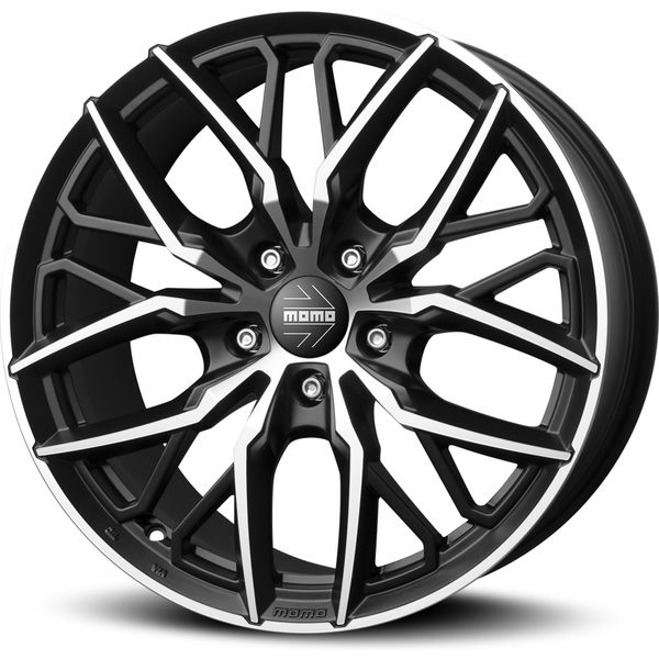 MOMO Spider Alu felna 19x9,5J 5/112 ET45 Matt Black Diamond Cut