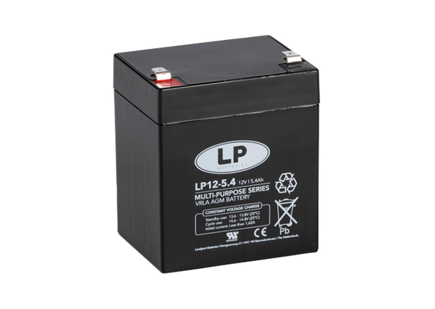 Akumulator LANDPORT VRLA NSA LP12-5,4 T1 5.4AH (90X70X101)