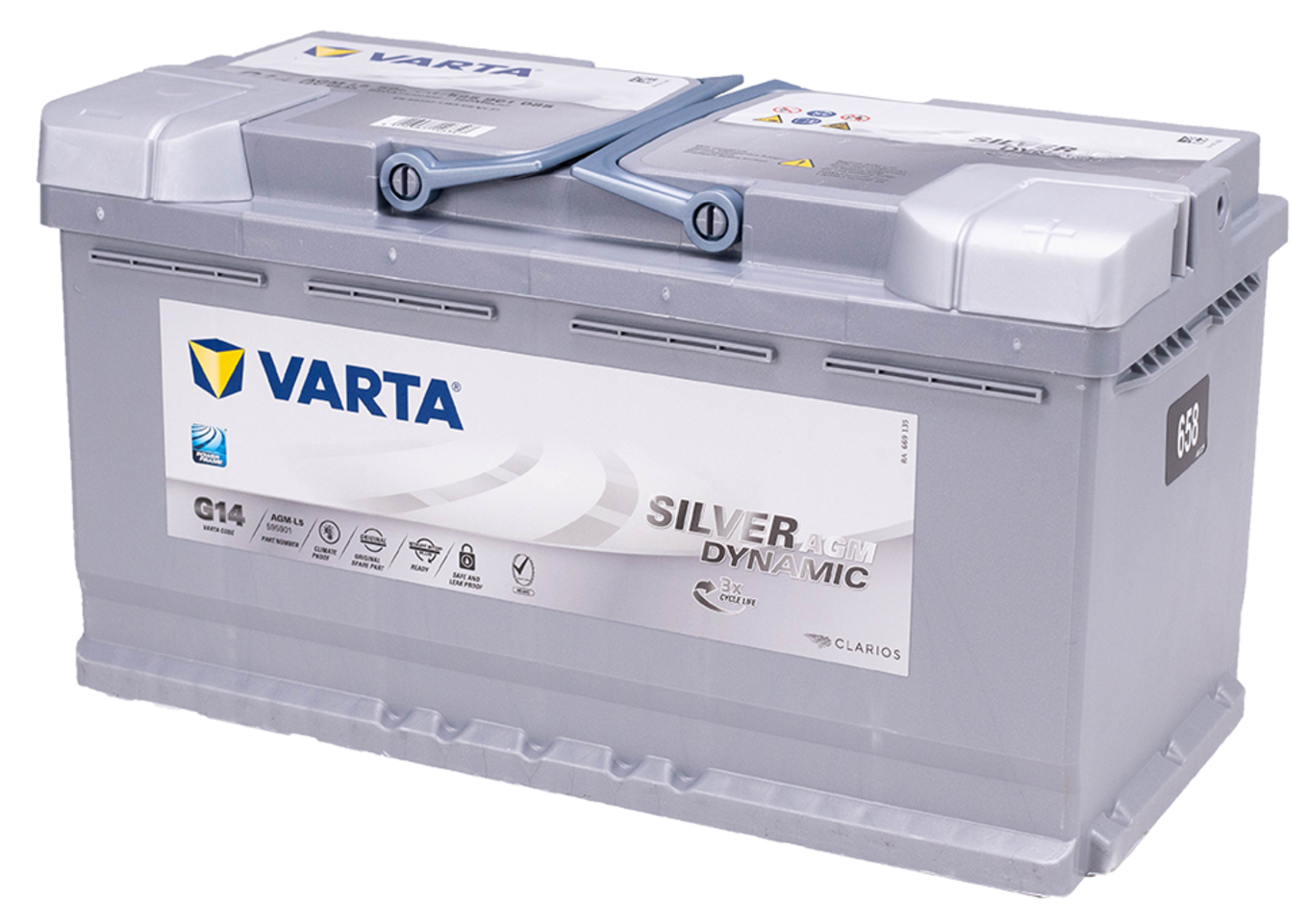 Picture of Starter Battery - VARTA - 658-64-I