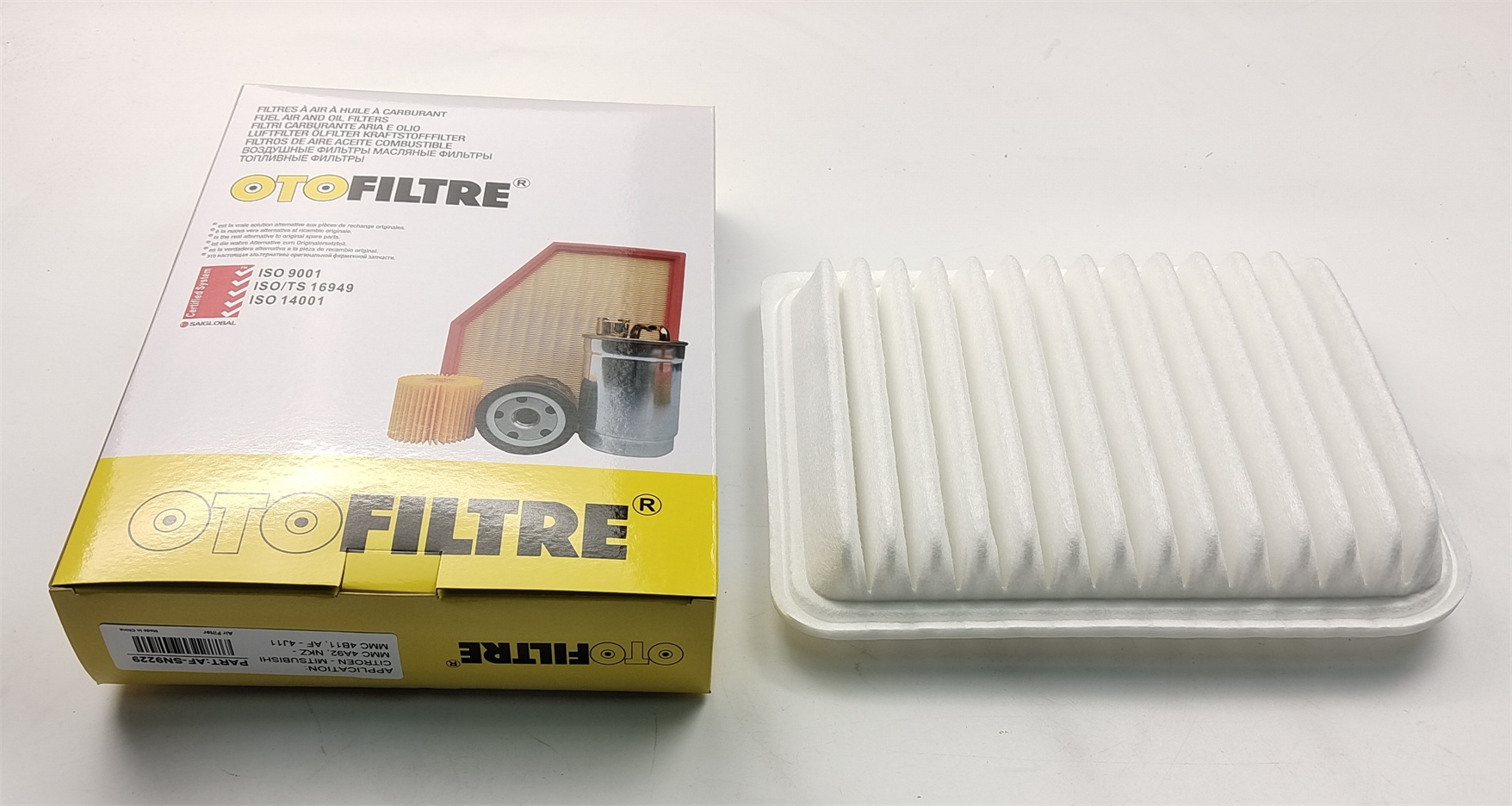 Image de Filtre à air - OTOFILTRE - SN9229