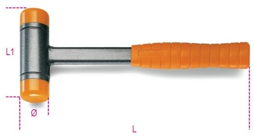 Picture of Beta 35mm Dead Blow Hammer Plastic