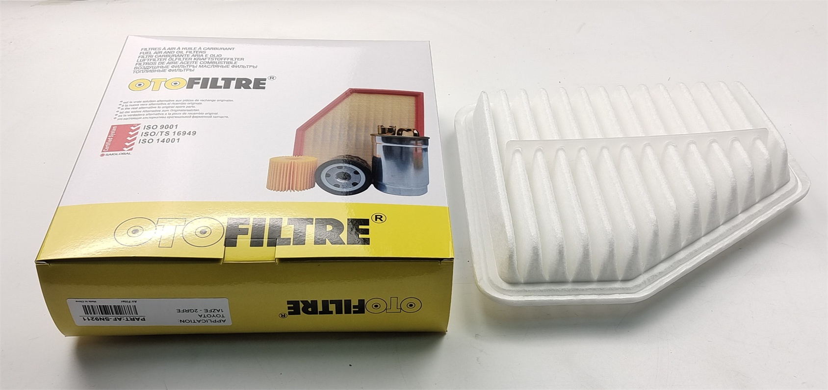 Image de Filtre à air - OTOFILTRE - SN9211