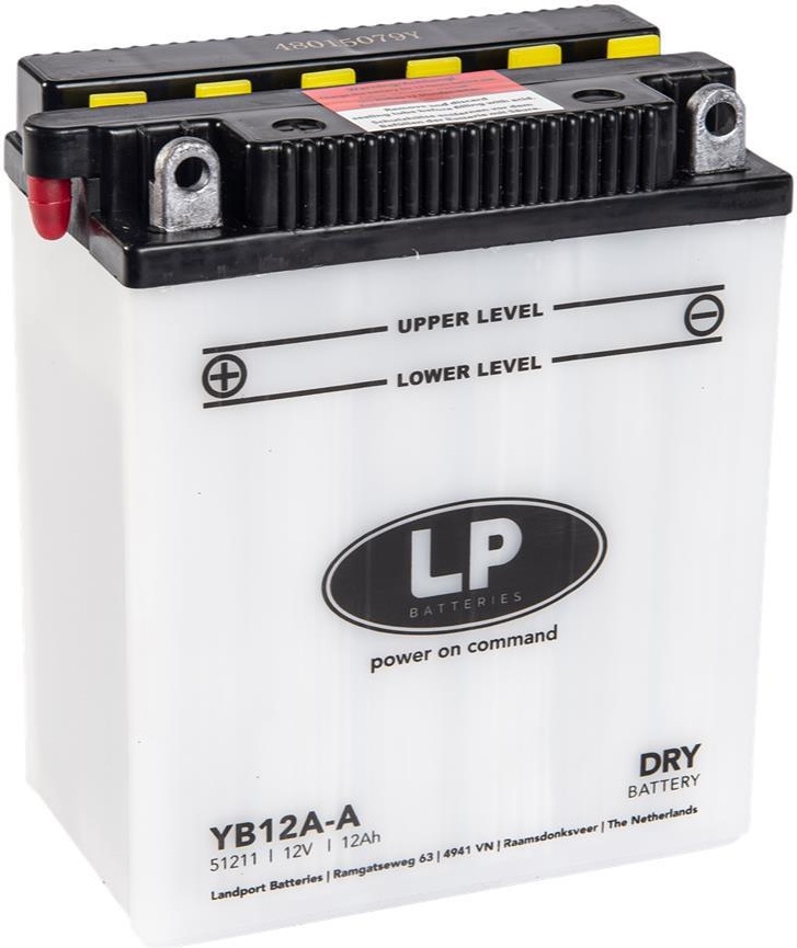 Moto akumulator LANDPORT ma yb12a-a 12Ah 160A D+ (134x80x160)