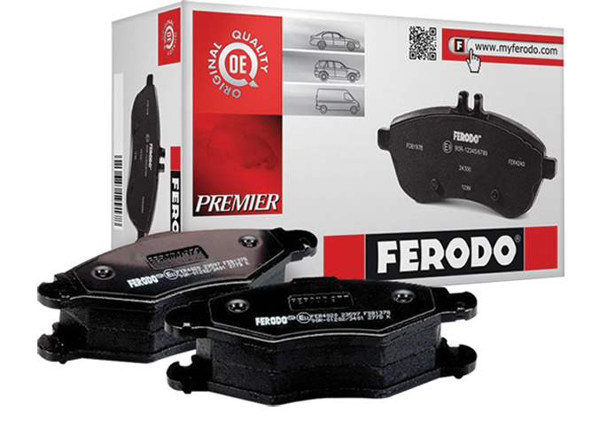 Picture of Brake Pad Set, disc brake - FERODO - FDB4920