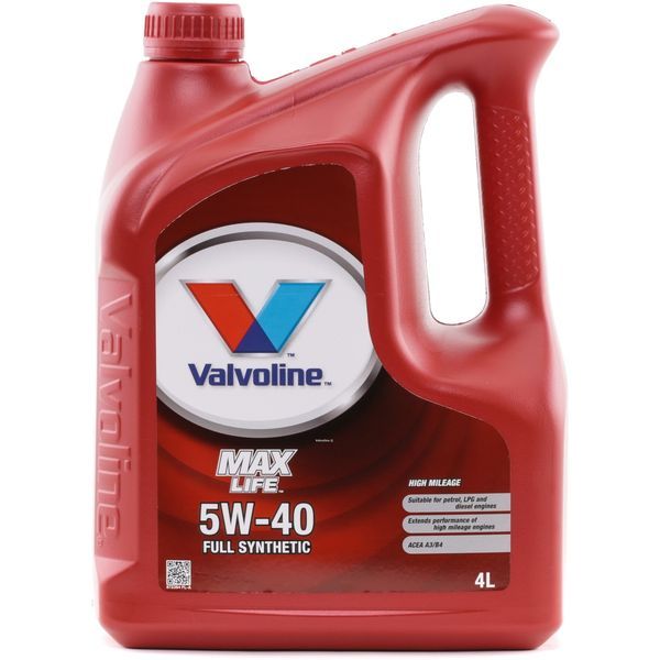 Slika Motorno ulje 5W40 Valvoline Max Life 4 L