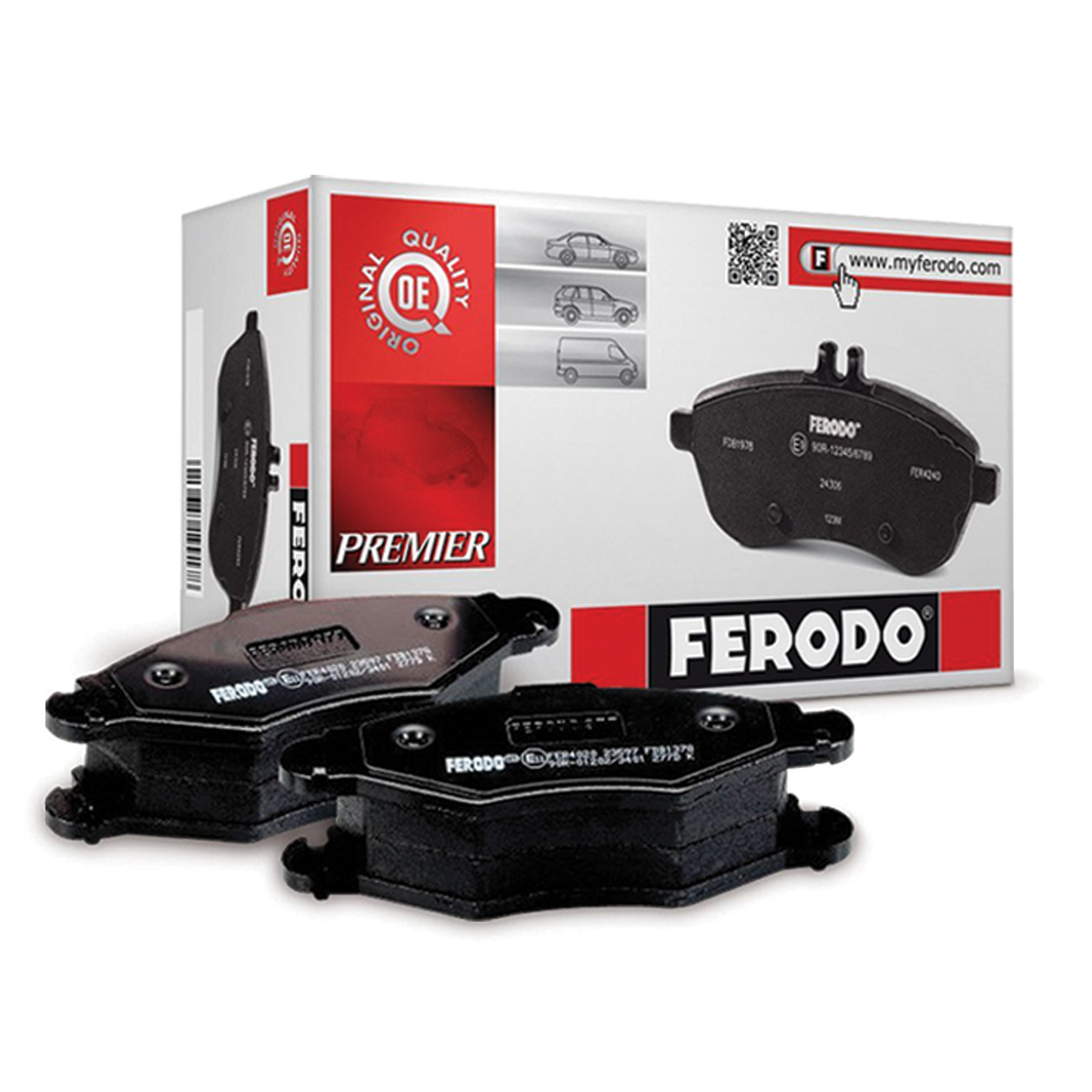 Picture of Brake Pad Set - FERODO - FDB1424