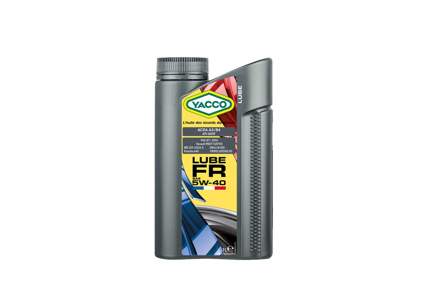 Ulje YACCO LUBE FR 5W40 1L