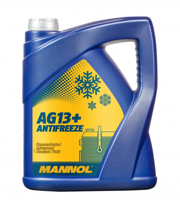 Picture of Mannol Antifreeze Concentrate Ag13+ Yellow Advanced 5L