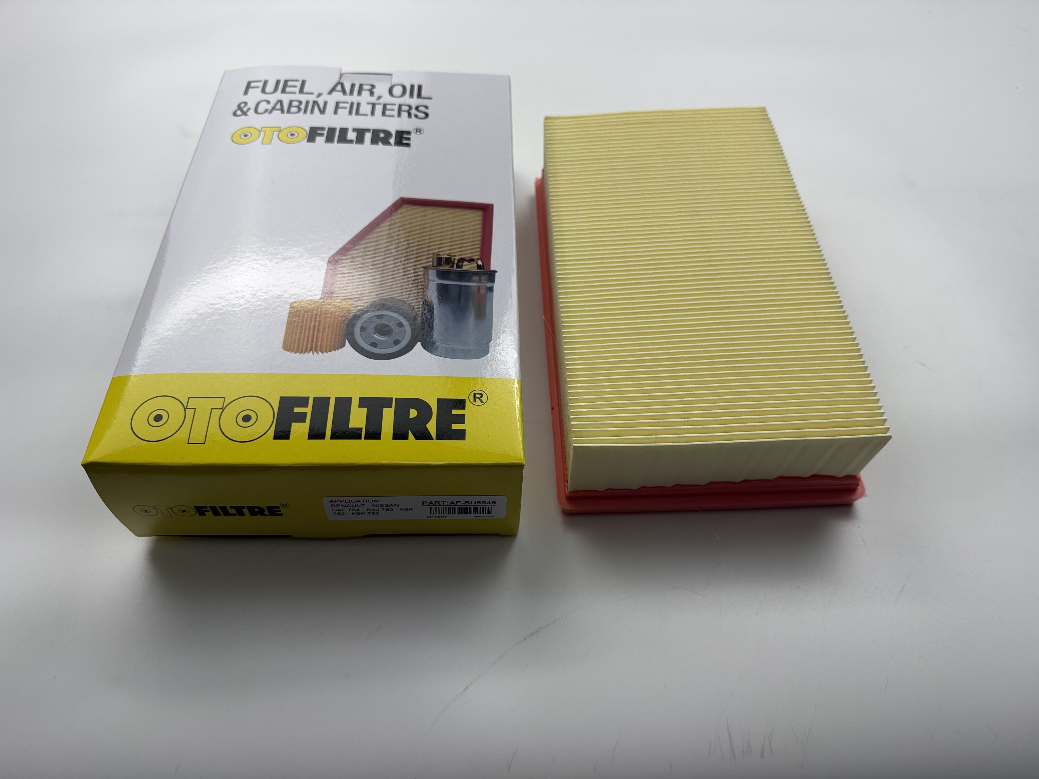 Image de Filtre à air - OTOFILTRE - SU8845