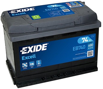 Picture of EXIDE - _EB740 - Starter Battery (Starter System)
