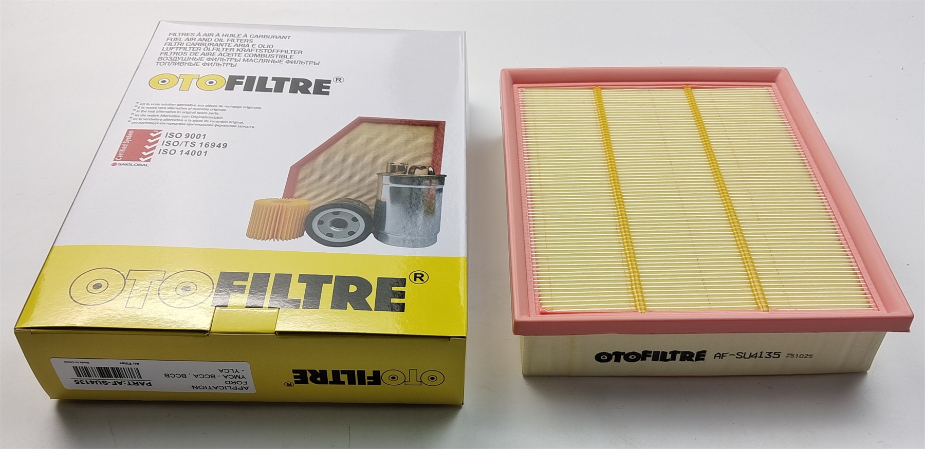 Image de Filtre à air - OTOFILTRE - SU4135