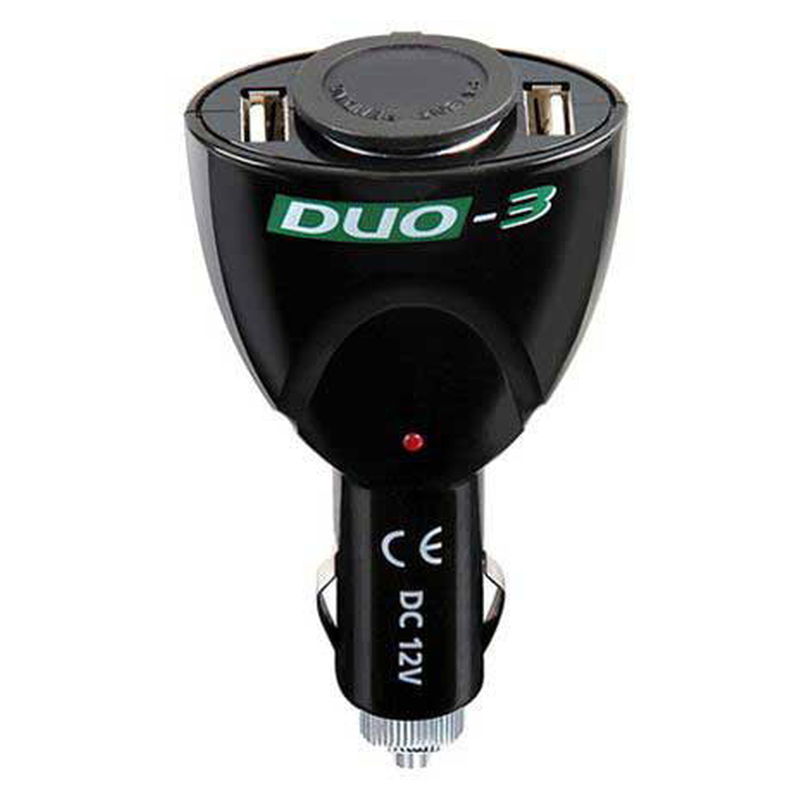 RAZDELNIK DUO-3 12V/5V USB LAMPA