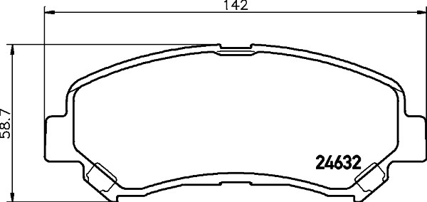 Picture of MINTEX - MDB2938 - Brake Pad Set, disc brake (Brake System)