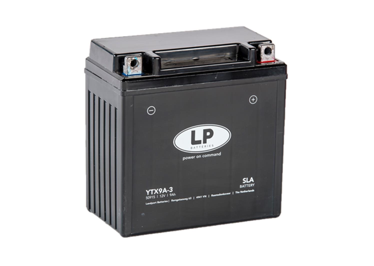 moto akumulator LANDPORT sla-agm ytx9a-3 9ah 120a d+ (135x75x138) zatvoren/aktiviran