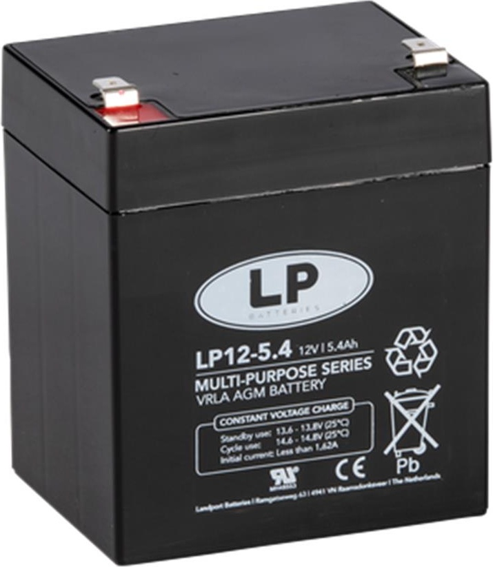 Akumulator LANDPORT VRLA NSA LP12-5,4 T1 5.4AH (90X70X101)
