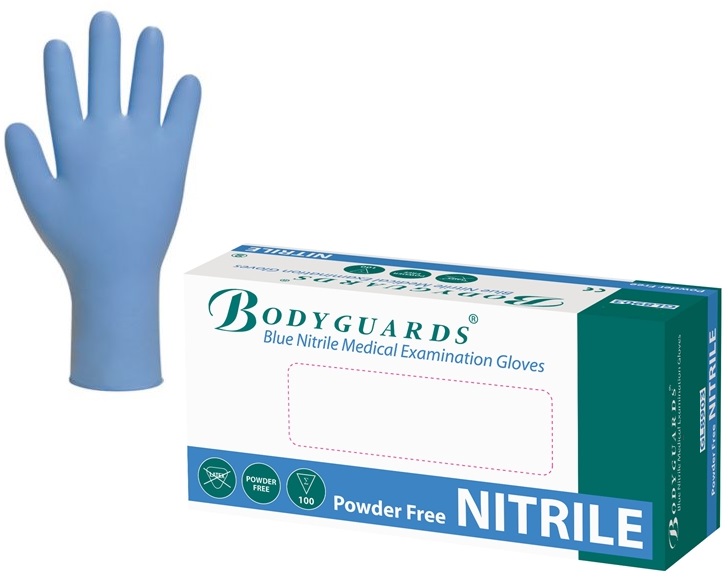 Picture of Bodyguards Blue Nitrile Disposable