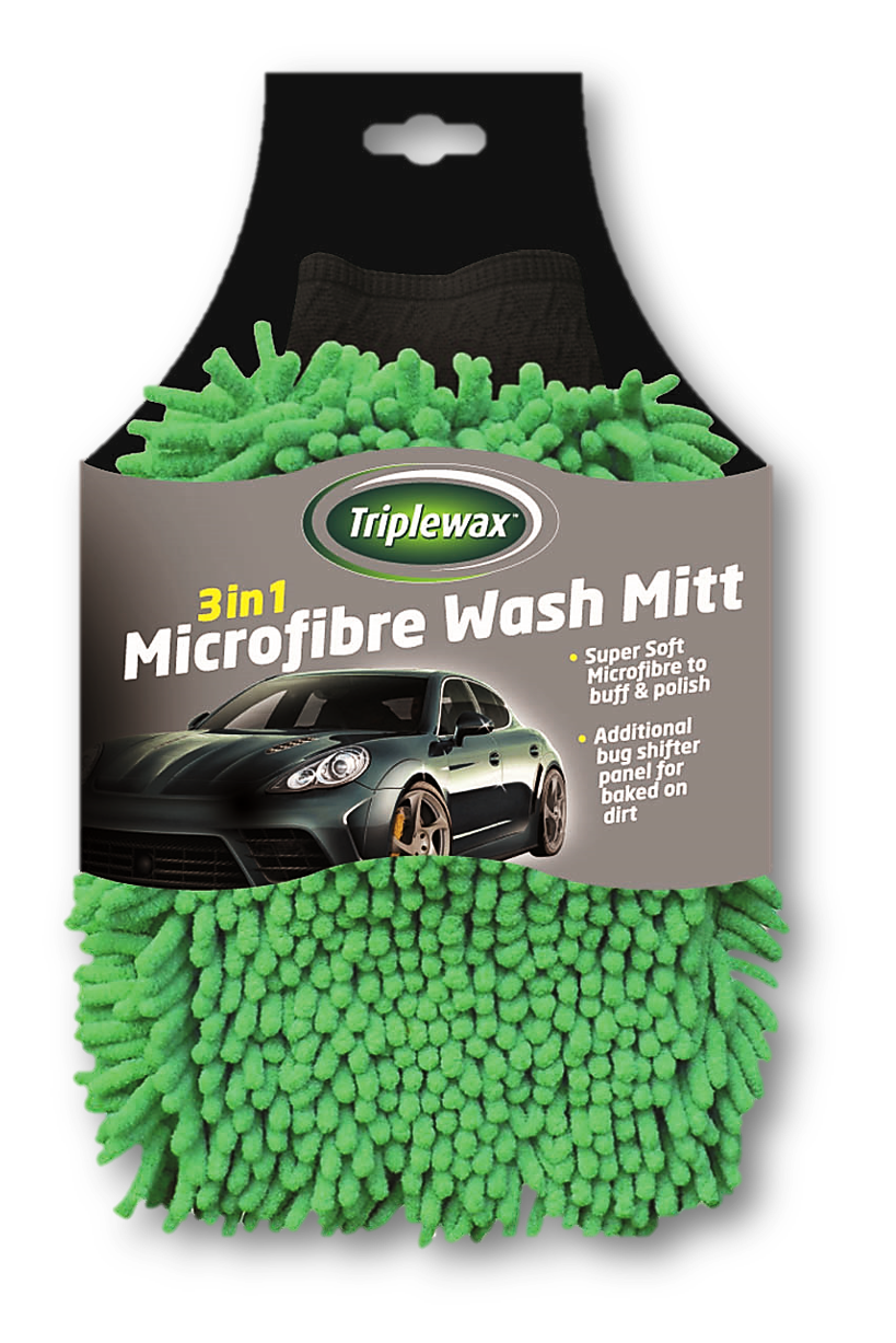 Picture of Triplewax 3In1 Microfibre Wash Mitt