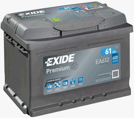 Picture of EXIDE - _EA612 - Starter Battery (Starter System)