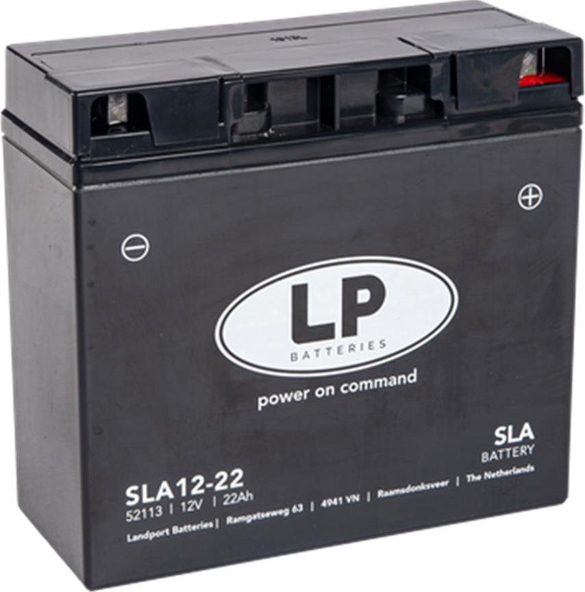 Moto akumulator LANDPORT MB SLA-AGM 12-22 22Ah 230A D+ (181X76X167)