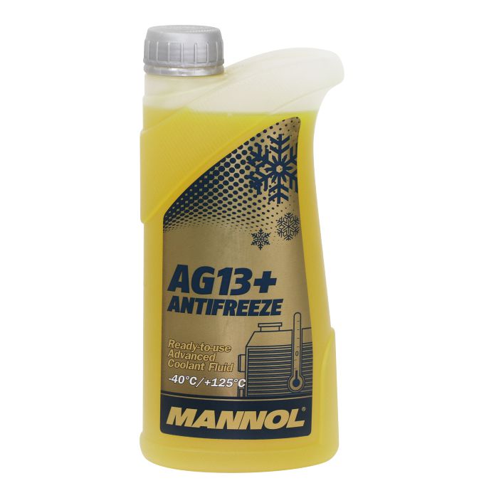 Picture of Mannol Antifreeze Readymixed Ag13+ Yellow Advanced 1L (- 40°C)