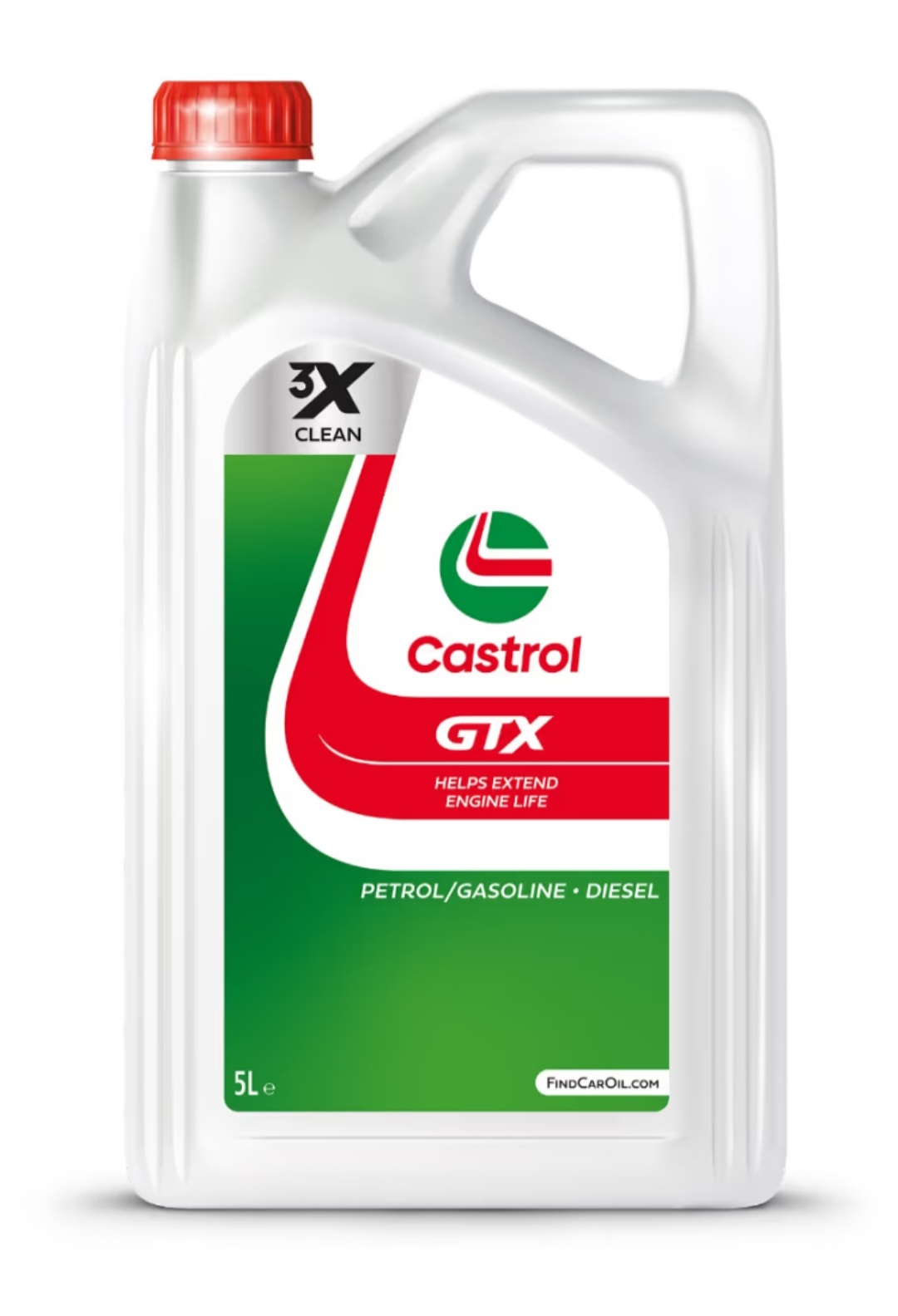 Image de Huile moteur - CASTROL - GTX 15W-40, 5L