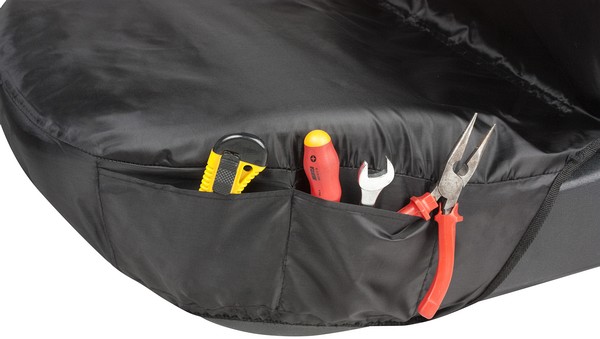 Picture of Walser Polyester Protective Seat Cover - Black Red