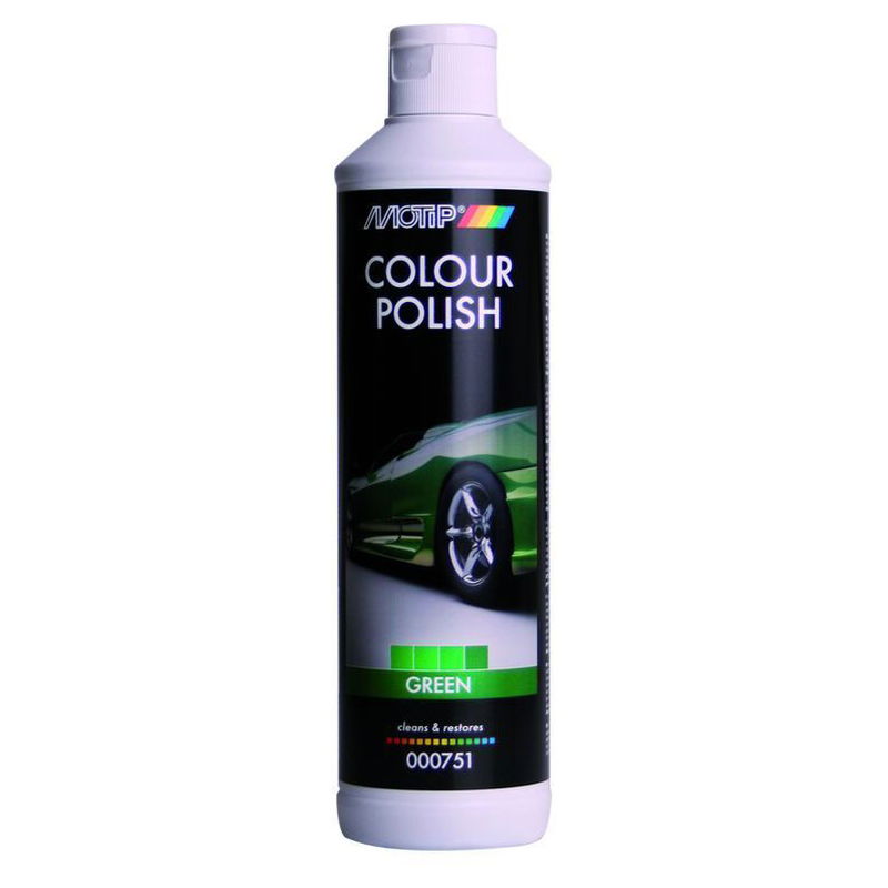 Slika Polir tečnost - zelena MOTIP 500ml