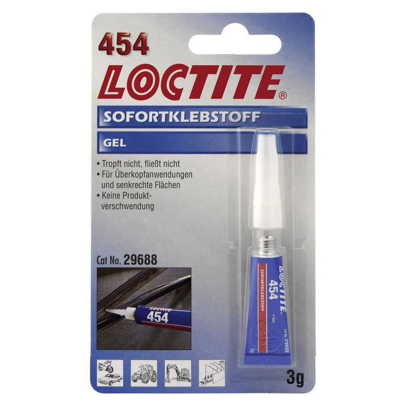 LEPAK SUPER LOCTITE 454 GEL 3gr.