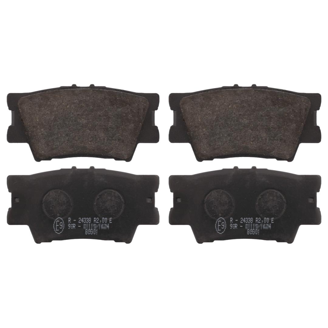 Slika BLUE PRINT - ADT342168 - Komplet pločica, disk-kočnica (Kočioni uređaj)