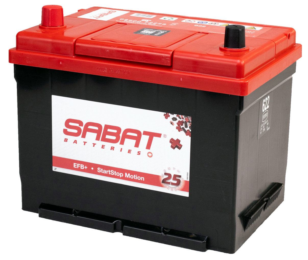 AutoZone. SABAT BATTERIES 622