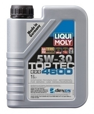 Liqui Moly Top Tec 4600 5W-30 5L. Irish Auto Parts - Car Parts Online  Ireland - Tools, Accessories, Engine Oils