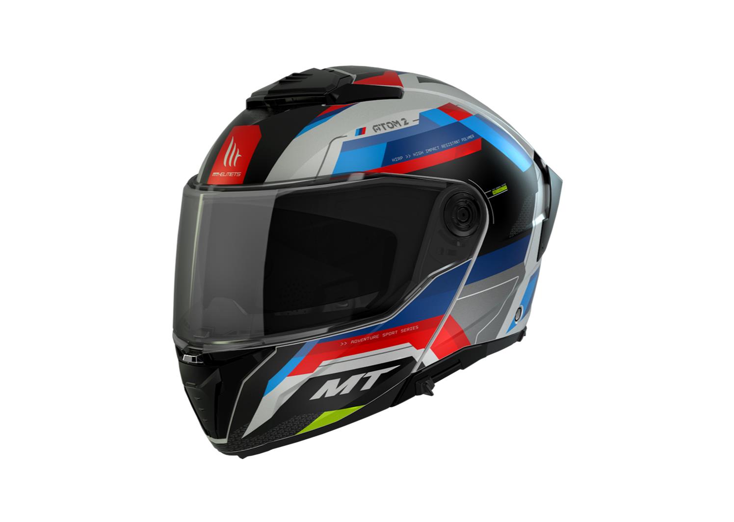 Moto kaciga ATOM 2 SV BAST D5 MATT XL 1335A252517 MT HELMETS