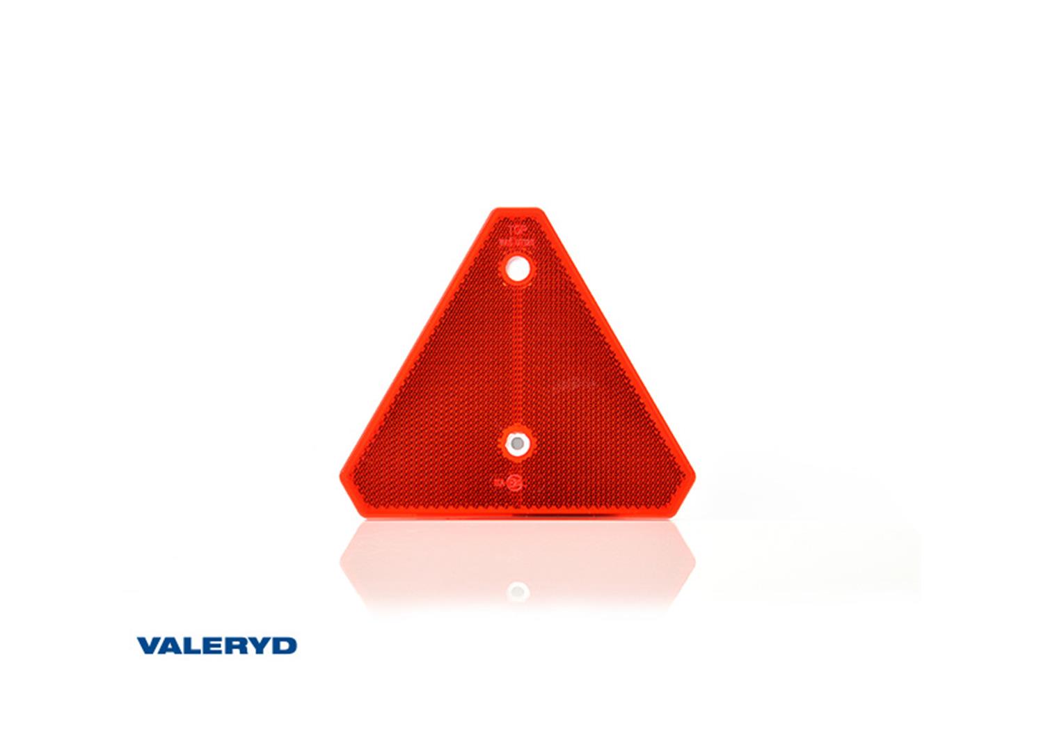 VALERYD katadiopter trokutasti 125x150mm crveni s rupama 3165000
