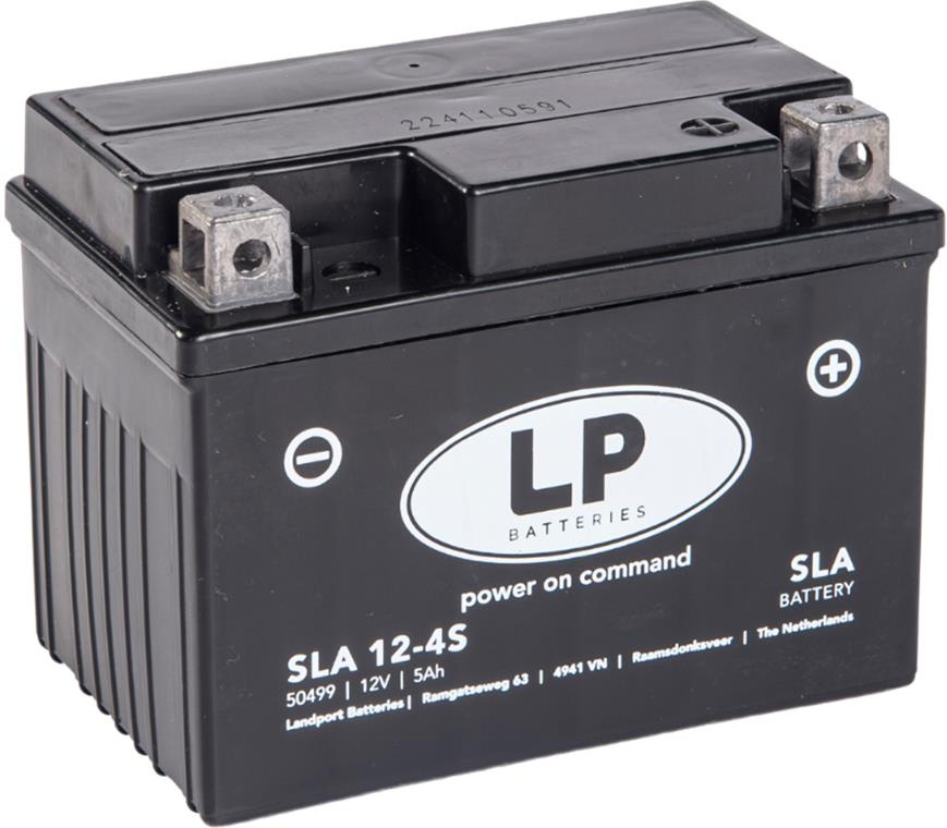 Moto akumulator LANDPORT SLA-AGM MB SLA 12-4S 5Ah 50A D+ (113X70X85)