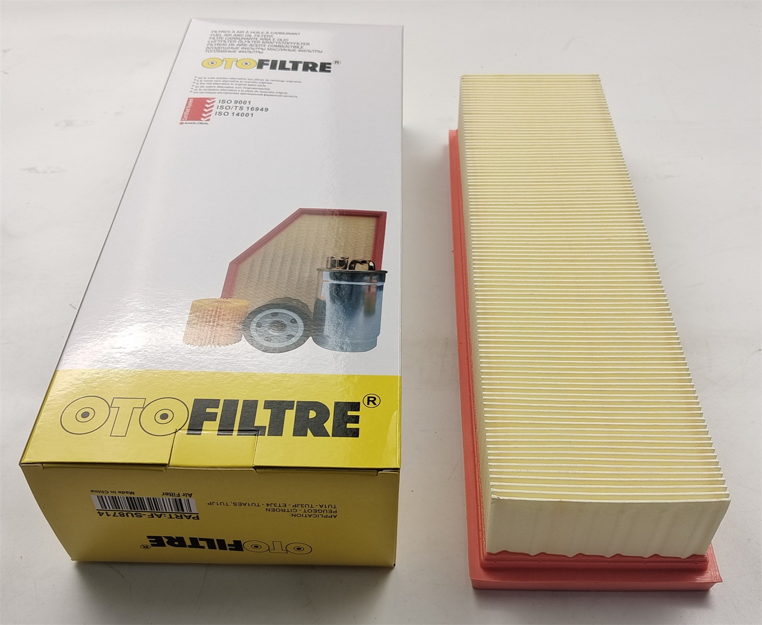 Image de Filtre à air - OTOFILTRE - SU8714